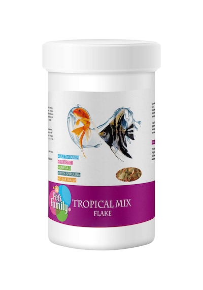 Pets - 26 - Family Tropıcal Mıx - Csmo-tex - Flake 100ml/15g