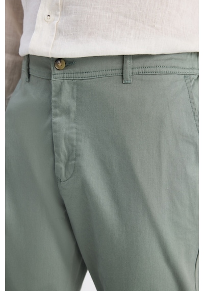 D's Damat Ds Damat Relaxed Fit Pilesiz Yeşil Gabardin Chino Pantolon 6hcc3ı303777m Çok Renkli