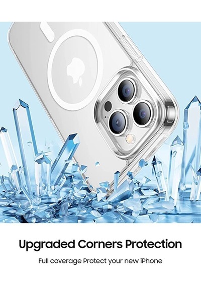 Apple iPhone 11 Pro Uyumlu Mag Safe Özellikli Şeffaf Kılıf Şeffaf 11 Pro