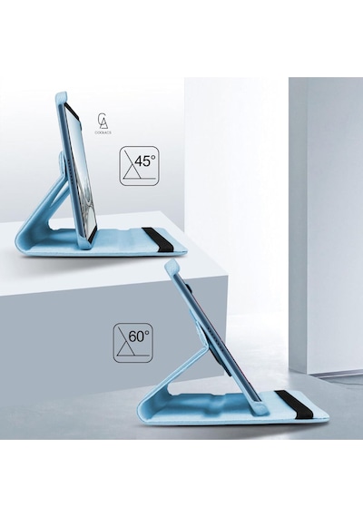 Samsung Galaxy Tab S9 Sm-x710 Kılıf Birebir Uyumlu Dönebilen Kılıf + Ekran Koruyucu + Kalem