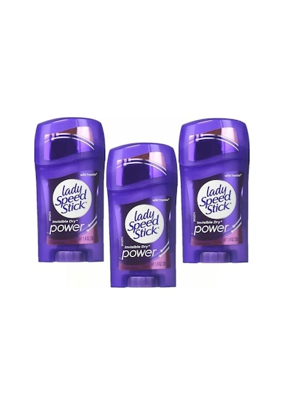 Lady Speed Stick Invisible Dry Powder Wild Freesia 40gr - 3lü Set