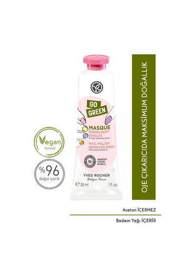 Yves Rocher Oje Çıkarıcı Jel Krem - 30 Ml