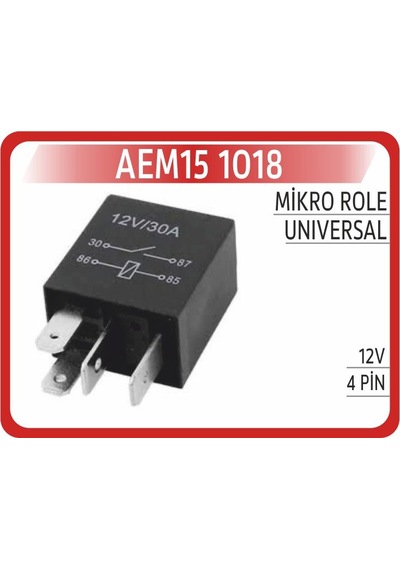 Aem Mikro Role 12v 4pin Aem15 1018