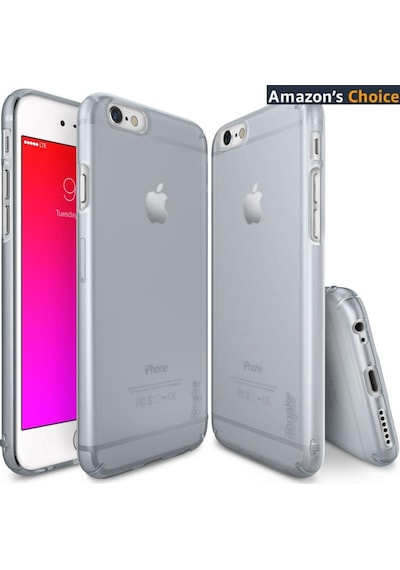 Ringke Slim Frost Apple Uyumlu iPhone 6s Plus/ 6 Plus İle Kılıf Gray