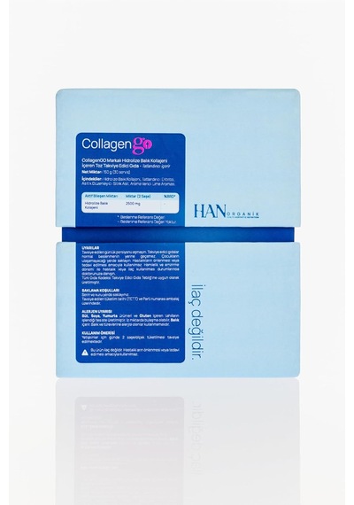 Tr Organik Collagengo Tripeptit Hidrolize Balık Kolajeni 60 Stick
