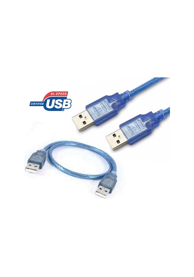 Usb Erkek Erkek Kısa Usb Kablo Iki Ucu Erkek Usb Kablo Uzatma