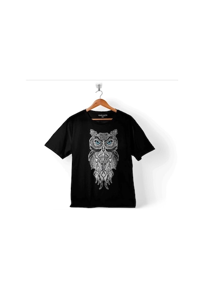 Spiderman Owl Baykuş Desıgn Desen Tasarım Yavru Minik Kuş Çocuk Tişört