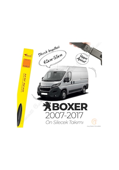 Peugeot Boxer Muz Silecek Takımı (2007-2017) İnwells