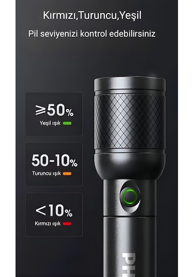 Philips SFL6168 20W 1000 Lümen Şarj Edilebilir LED El Feneri Siyah | Optik Zoom, 3 Işık Modlu (350MT Menzil, IP44 Su Geçirmez) | Ramwhite Türkiye Garantili Siyah Philips SFL6168 20W 1000 Lümen Şarj Edilebilir LED El Feneri Siyah | Optik Zoom, 3 Işık Modlu (350MT Menzil, IP44 Su Geçirmez) | Ramwhite Türkiye Garantili Siyah