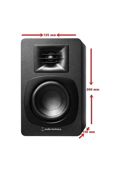 Audio-technica At-sp3x Bluetooth Aktif Hoparlör Çift Siyah