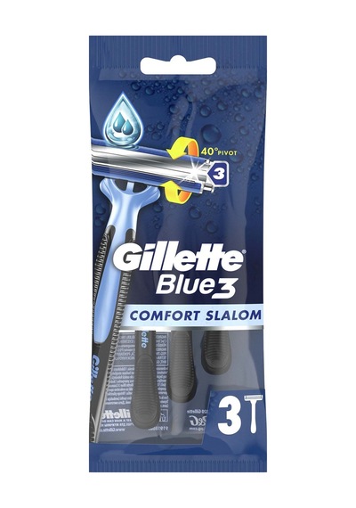 5 Adet Gillette Blue3 Comfort Slalom 3'lü