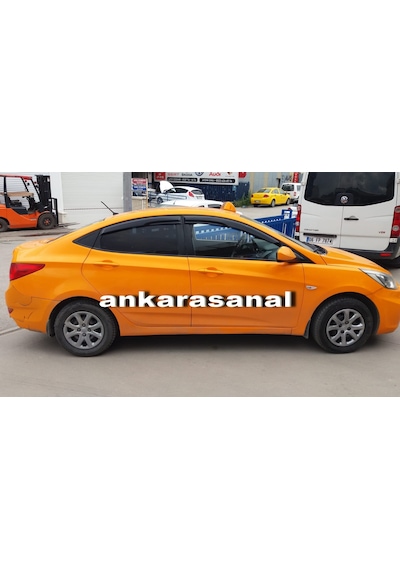 Accent Blue Mügen Cam Rüzgarlığı 2011-2020 Arası 4 Lü Takım N11.27749