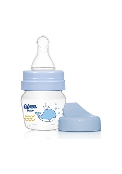 778 Wee Baby Mini Pp Alıştırma Bardağı Seti Mavi 30ml 5 Adet Çok Renkli