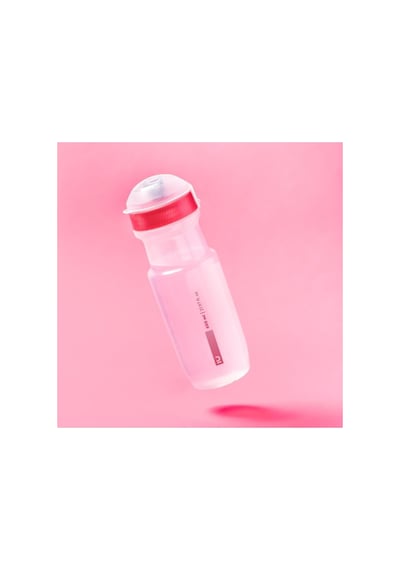 Spor Matara - 650 Ml - Pembe Koyu Fuşya/neon Mercan Diğer