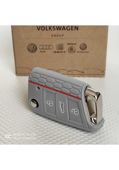 Volkswagen,skoda,seat Anahtar Kılıfı Silikon Oem