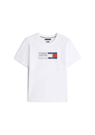 Erkek Marka Logolu Günlük Kullanıma Uygun Beyaz T-shirt Mw0mw42366 Ybr Beyaz
