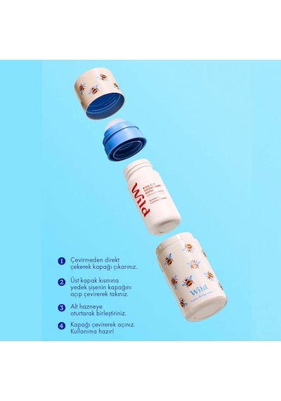 Wild Antiperspirant Emma Bridgewater Bee Roll-on Case + Honey&cactus Refill Ter Önleyici Deodorant 50 Ml
