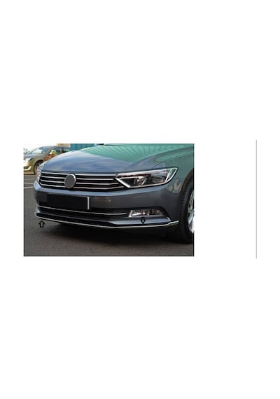 Vw Passat B8 Krom Ön Tampon Çıtası 2015-2019 P.Çelik 3 Prç
