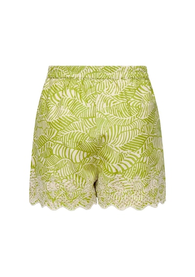 Only Onllou Lıfe Emb Loose Shorts Wvn Açık Yeşil Renkli