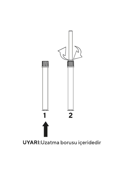 Kumtel KTF-395 Siyah 18 İnç Ayaklı Vantilatör 60 W, 5 Kanatlı, 3 Kademeli, 145 cm Ayarlanabilir Yükseklik