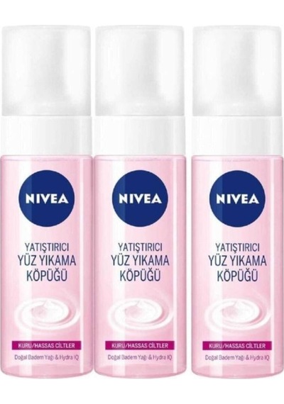 Nivea Yatıştırıcı Yüz Yıkama Köpüğü 150 ML x 3