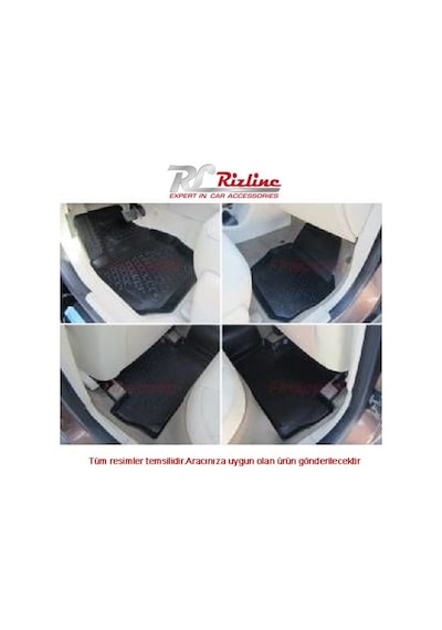 Rizline Volkswagen Jetta 2005-2010 3D Havuzlu Paspas