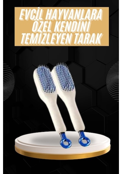 Northcity Kolay Temizlenen Fırçası Evcil Hayvanlara Özel Tüy Temizleme