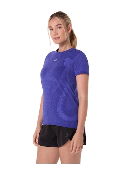 Asics Road Seamless Kadın Mavi Koşu T-shirt 2012d292-401 Mavi
