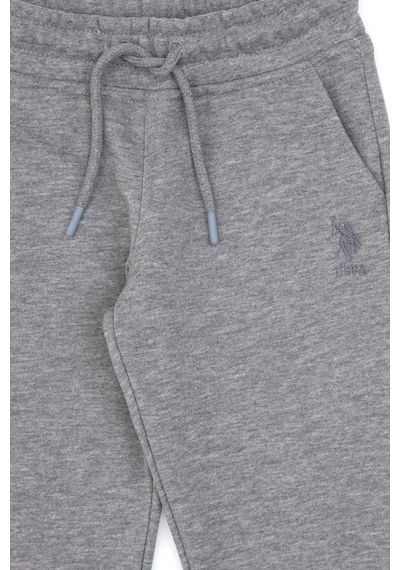U.s. Polo Assn. Erkek Çocuk Gri Melanj Eşofman Altı 50307709-vr086 Gri Melanj