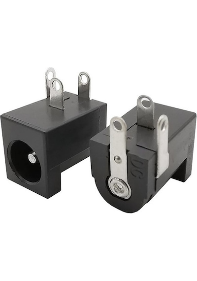 Dc111 5.5mm X 2.1mm Dc Güç Soketi Pcb Tip 2.1mm Jack 10 Adet