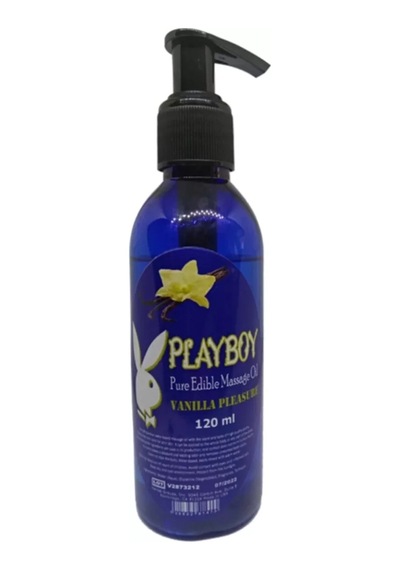 Hubrendy Sh Playboy Pure Edible Massage Oil 120ml Vanilya Aromalı Masaj Yağı
