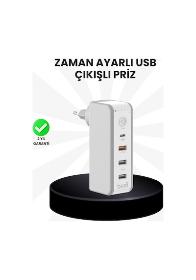 Akıllı Zaman Ayarlı Şarj Cihazı Güvenli Ve Enerji Tasarruflu 1