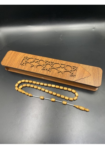 El Yapımı Dut Tespih 10x6 Mm