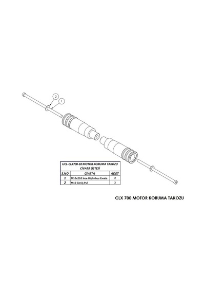 Cf Moto Cl-x 700 Sport Motor Koruma Takozu