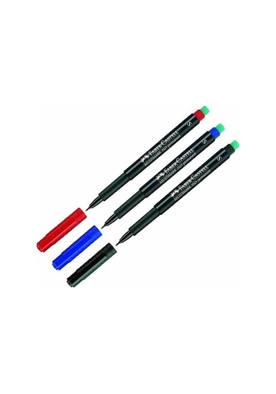 Multimark Permanent Asetat Kalemi 0.4 S 3 Renk