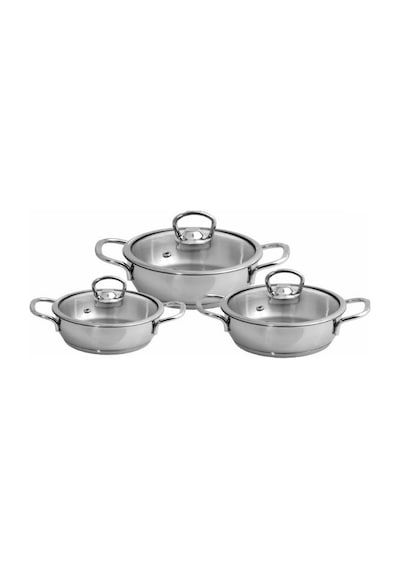 Sole Samira 6 Parça Cam Kapaklı Omlet Set