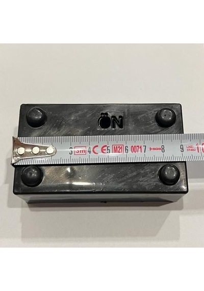4'lü Siyah Dikdörtgen Ayak 3.5cm