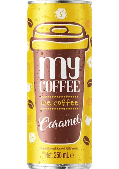 My Coffee Caramel Aromalı Soğuk Kahve 250 Ml X 12 Adet Hazır