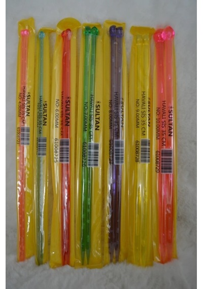 Havalı Şiş 35 Cm 7 Li Set 4 No 5 No 6 No 7 No 8 No 9 No 10 No