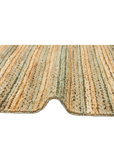 Eko Halı Netra S-1103 Grey Multy Xw Farklı Örgü Dokusuna Sahip El Dokuma Naturel Jüt Hasır Halı - 200X300