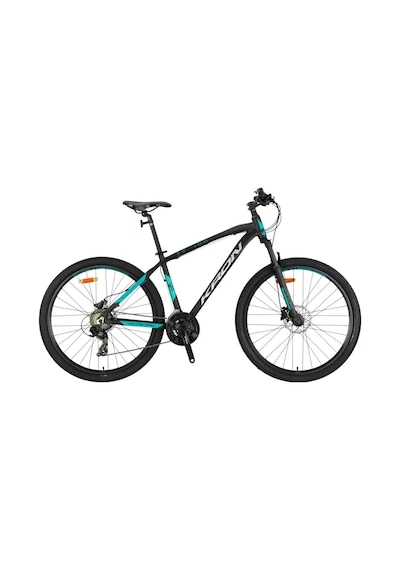 Kron Xc 100 - 24" Mtb - 13' - 21 Vites - H.dısc - Mat Siyah-gri/turkuaz Krn25-082