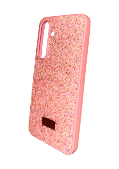 Samsung Galaxy S24 Plus / S25 Plus Yıldız Tozu Premium Pembe Silikon Kılıf