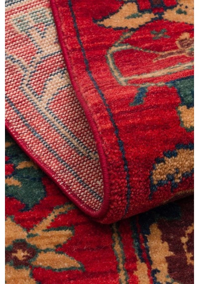 Hoom Rugs Cadis Kdm 05 Red Vintage El Emeği Yüksek Kara Tezgah Halısı Kırmızı