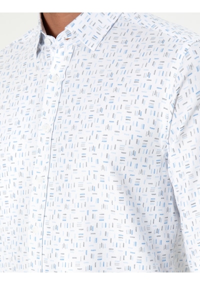 Pierre Cardin Erkek Mavi Gömlek Desenli 50298170-vr036 Mavi