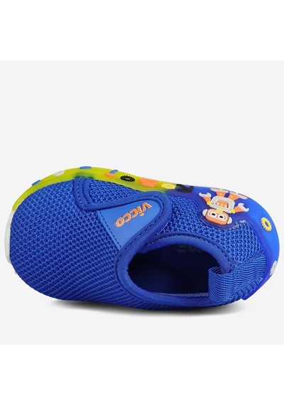 Vicco Jeli İlk Adım Bebek Ortopedik Işıklı Çocuk Spor Ayakkabı Mavi