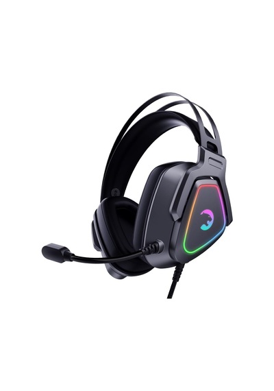 Kyruse Usb Oyun Kulaklığı - 7.1 Sanal Surround Ses, 53mm Sürücülere Sahip Kablolu Rgb Led Kulaklıklar, Konforlu Tasarım, 360 Mekansal Ses, Gürültü Önleyici Mikrofon, Pc, Ps4, Ps5, Siyah