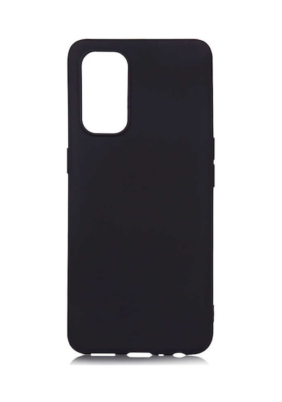 Oppo Reno 5 5g Kılıf Zore Premier Silikon Kapak Siyah