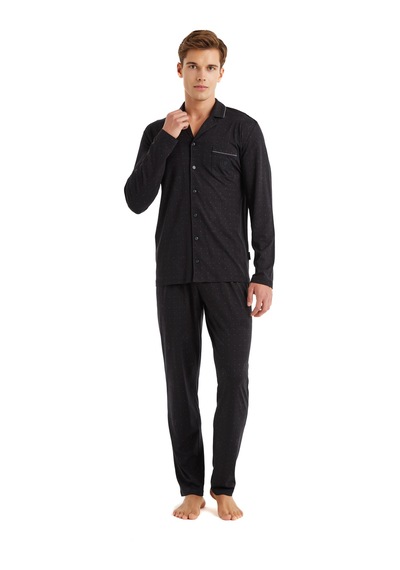 Blackspade Erkek Pijama Takımı 40571 - Siyah