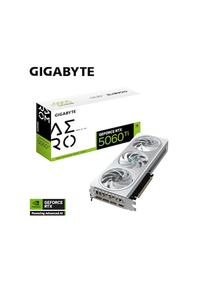 Gigabyte Geforce Rtx 5060tı Aero Oc Gv-n506taero Oc-16gd Gddr7 Aeae1gıg0138
