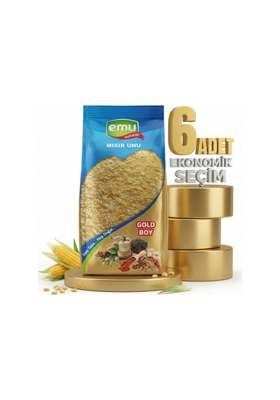 Emu Mısır Unu 6x250 Gr